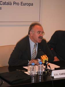 Carod reclama que la UE compti amb un Estatut de regió associada per nacions sense Estat com Catalunya