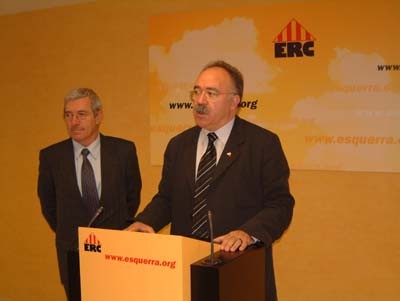 Carod dóna suport al document d’Òmnium Cultural sobre el català i expressa la solidaritat d’ERC amb el poble sahrauí