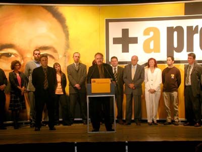 Carod assegura a Lleida que ERC és l'únic partit que va per lliure