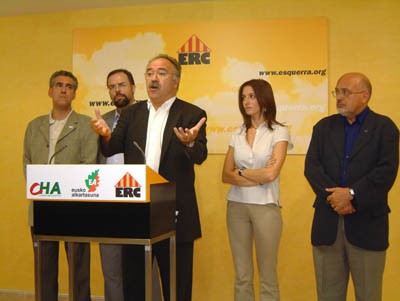   ERC i CHA acorden fer diversos actes de commemoraració de l’abolició dels furs i llibertats de Catalunya, Aragó,  País Valencià i Illes Balears  