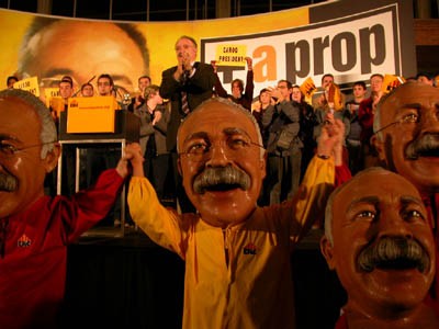 Carod demana als catalans que votin amb el cor i amb valentia i promet un referèndum d'autodeterminació si Madrid veta l'Estatut