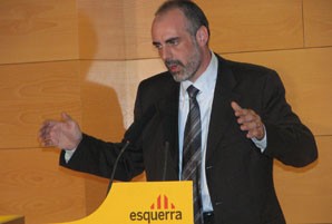 Ridao demana a l'electorat independentista que no voti les forces minoritàries que no obtindran representació