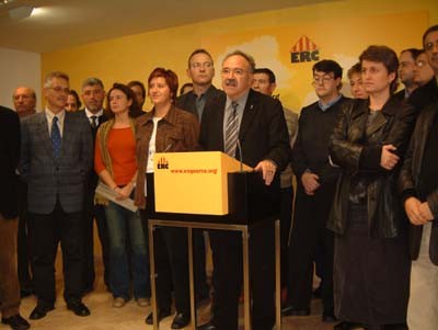 Alcaldes i regidors d’ERC volen que s’entri al Govern de la Generalitat