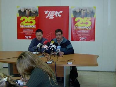 Les JERC condicionen un possible Pacte de Govern a millorar substancialment les polítiques juvenils