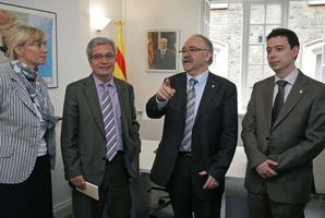 Carod inaugura la delegació del Govern al Regne Unit
