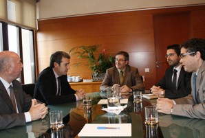 Ausàs es reuneix amb el síndic d'Aran per actualitzar el règim especial