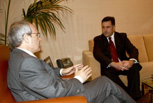 Puigcercós trasllada a Montilla la necessitat que el Govern mantingui la  fermesa amb el finançament i el desplegament de l’Estatut