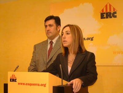 Puigcercós i Lasagabaster presenten l'acord subscrit entre ERC i EA per les eleccions generals i l'ofereixen a altres formacions d'esquerra