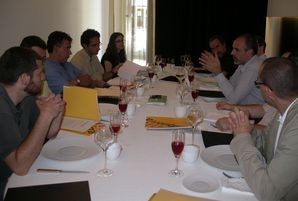 Ridao es reuneix amb el grup d’experts que assessoraran la comissió redactora dels nous Estatuts d’Esquerra