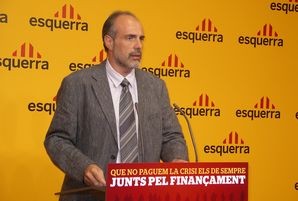 Ridao apel·la a la unitat com a única sortida possible per assolir un bon model de finançament