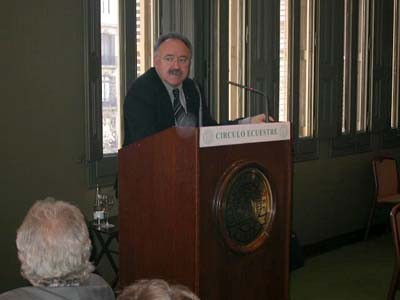 Carod afirma al Círculo Ecuestre que és pervers confondre el nacionalisme democràtic amb el terrorisme