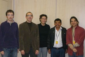 Marta Rovira es reuneix amb representants de l'Unitat Revolucionària Nacional Guatemalenca