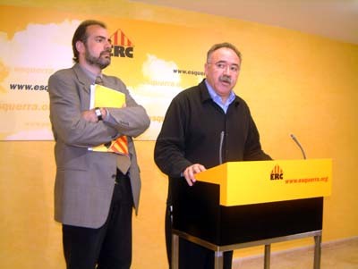 Carod assenyala que les línies bàsiques del model de finançament han de quedar reflectides en el nou Estatut