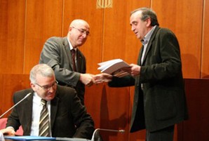 Tresserras rep les conclusions del grup d’experts per a l’elaboració del Pla Integral d’Arqueologia de Catalunya