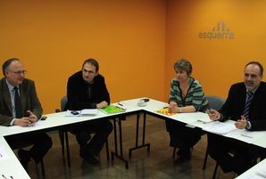 Esquerra i ICV acorden enfortir els seus vincles