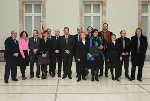Els onze membres del nou Consell Nacional de la Cultura i les Arts prenen possessió del càrrec