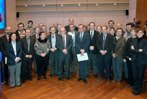 Huguet presideix a Lleida la taula ‘Pacte Nacional i Territori’ amb la presència d’una trentena d’agents socioeconòmics i del coneixement