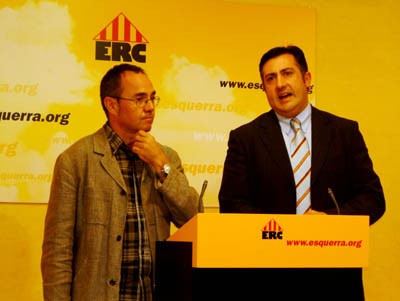 ERC i CCOO coincideixen en què els pressupostos generals han d'incloure més percepcions socials, un fons de cohesió per l'immigració i la transferència de competències