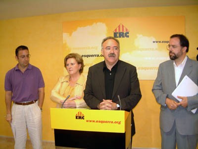 ERC, EA i CHA compartiran l'escó de l'Europa dels Pobles al Parlament europeu