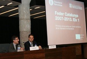 Ausàs presenta la primera convocatòria de l’Eix 1 del Feder a les comarques de Barcelona