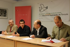 La Delegació d'observadors a les eleccions de Turquia constata coaccions contra les candidatures del DTP