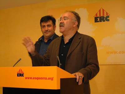 El 24è Congrés Nacional escollirà Carod com a president i Puigcercós com a secretari general