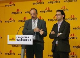 Ridao adverteix Zapatero que ‘no compti amb cap xec en blanc ni cap concessió per part d’Esquerra’