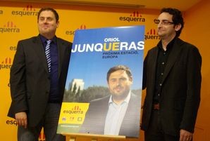 Esquerra presenta cartell i eslògan de campanya: ‘Pròxima estació, Europa’