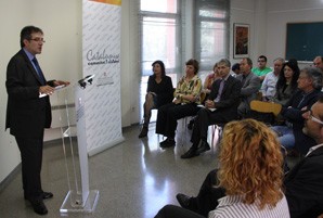 Jordi Ausàs inaugura nous Punt TIC a Figueres i Salt