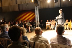 Junqueras contraposa el poder de convicció d'Esquerra dins el grup Verds-ALE amb el de la resta de partits catalans