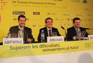 Jordi Ausàs participa en la XX Trobada Empresarial al Pirineu