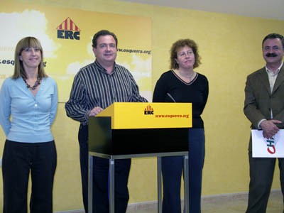 ERC, EA i CHA  demanen a Zapatero que faci una declaració institucional reconeixent que els Parlaments autonòmics també són Estat i puguin així participar a la UE