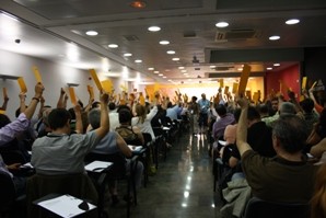 El 85% del Consell Nacional d'Esquerra avala l’acord de finançament