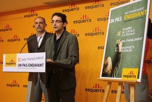 Esquerra presenta la campanya ‘Un pas endavant’ per explicar el nou model de finançament