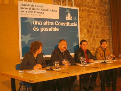 ERC farà campanya a favor del No en el referèndum sobre el Tractat de la Unió Europea organitzant més de 300 actes