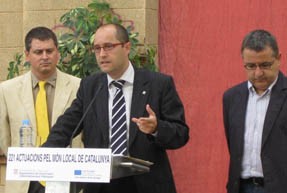 Bassaganya presenta 27 actuacions locals de la Catalunya Central subvencionades amb 7,7 milions d’euros del Feder
