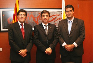 Jordi Bosch es reuneix amb el ministre d’Economia i Finances de l’Uruguai