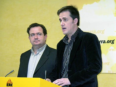 ERC abandera la campanya pel No del referèndum sobre el Tractat Constitucional europeu