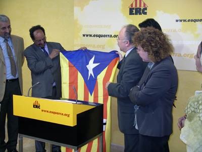 Carod i Abdelaziz reclamen al Govern espanyol que acabi amb l'ambuigüetat i doni suport a l'autodeterminació del Sàhara Occidental