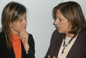 La consellera Capdevila i la ministra per a la Igualtat, Bibiana Aído, visiten el CIE del Baix Llobregat