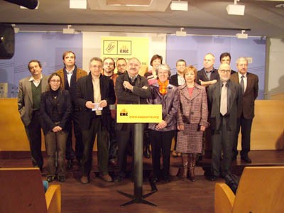   Carod presenta el manifest “Per una Europa Social i Democràtica i uns Països Catalans reconeguts”  