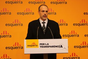 Ridao insisteix que Esquerra és l'única força que pot impedir possibles aliances amb el PP a Catalunya