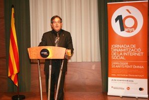 Ausàs inaugura la Jornada de dinamització de la Internet social