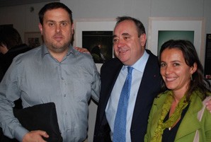 Alex Salmond segueix de prop les consultes de Catalunya