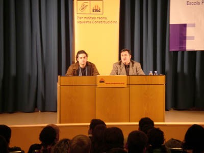 Puigcercós afirma que aquest Tractat europeu és l'expressió de la por dels estats a cedir sobirania