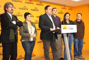Junqueras presenta el programa d'Esquerra per a la presidència espanyola del Consell Europeu