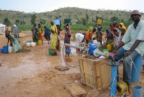 El director de l'ACCD, Andreu Felip, visita els camps de refugiats del Txad, per fer un seguiment del suport en acció humanitària