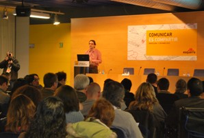 Llorente presenta les noves eines comunicatives del partit a la Jornada d’Imatge i Comunicació d’Esquerra