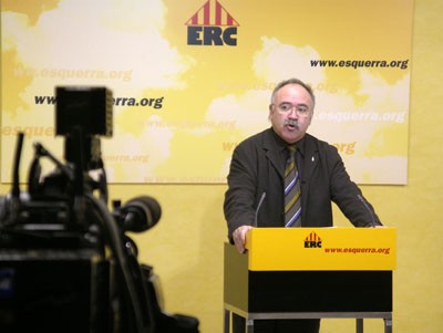 Carod defensarà el vot contrari a la moció de censura contra Maragall amb un discurs de reconstrucció