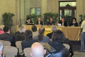 David Minoves i Andreu Felip participen a la Taula per Colòmbia que analitza el futur tractat comercial entre la UE i el país andí